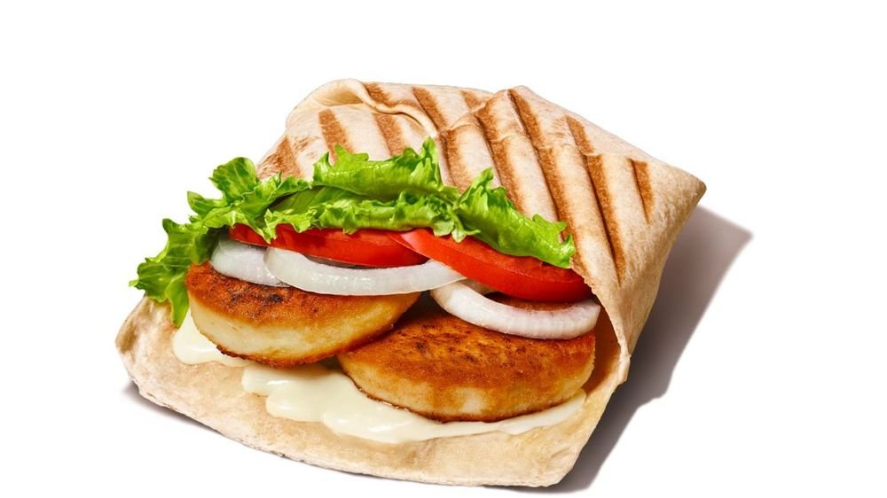 Double Halloumi Wrap