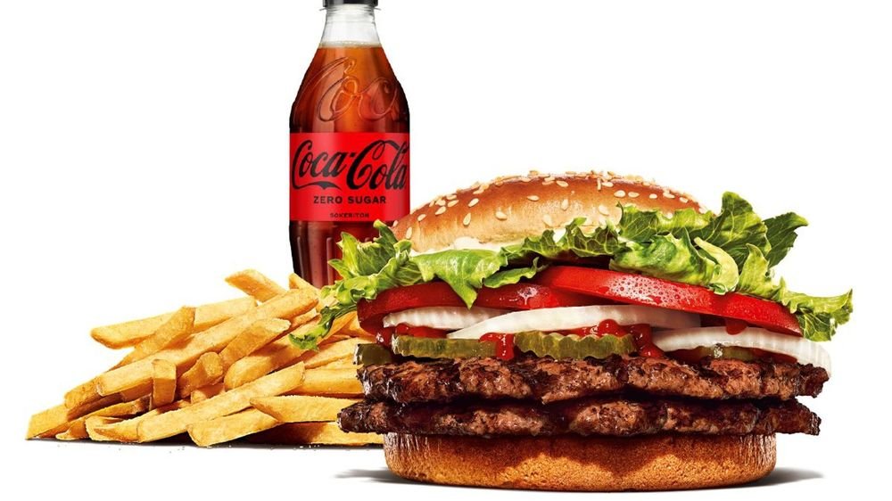 Double WHOPPER -iso ateria