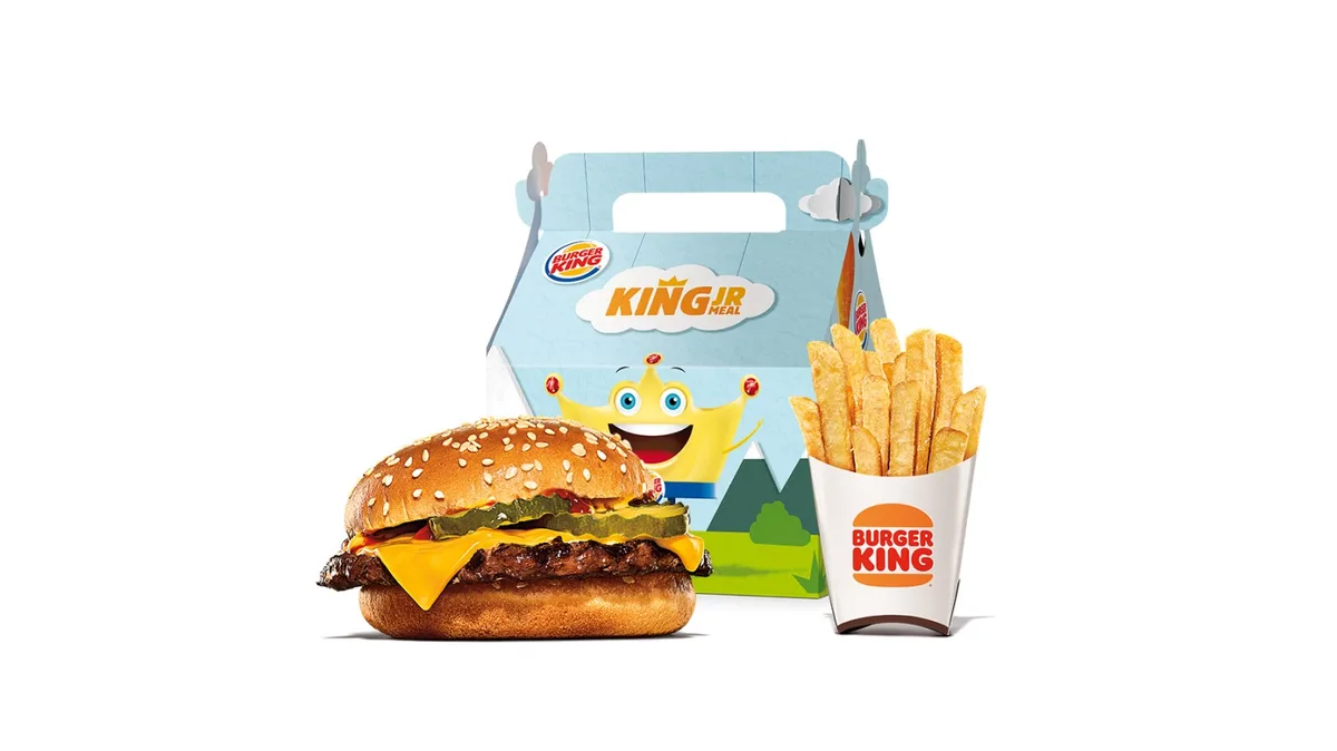 Cheeseburger dječji menu