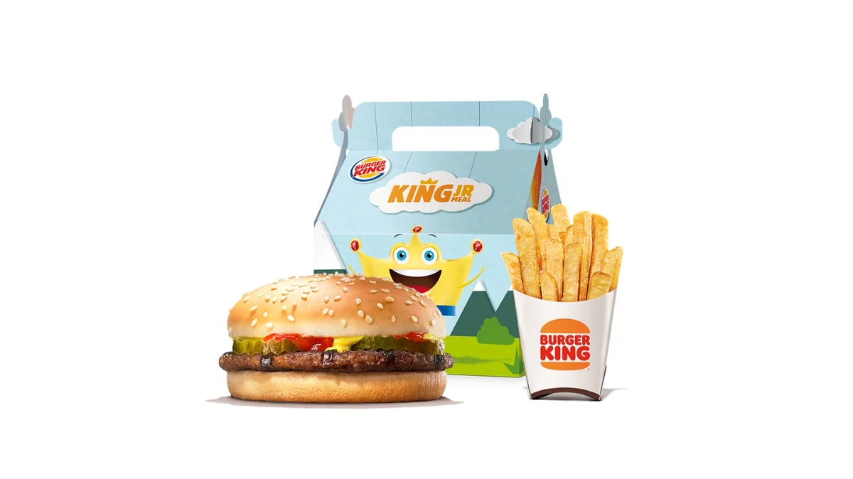 Hamburger dječji menu