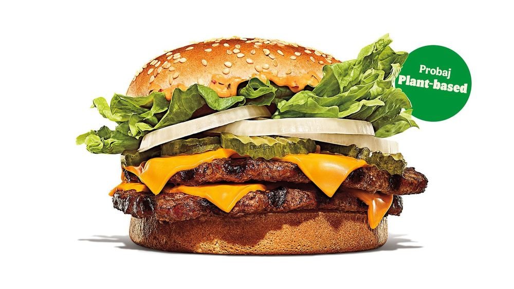 Plant-based Big King XXL