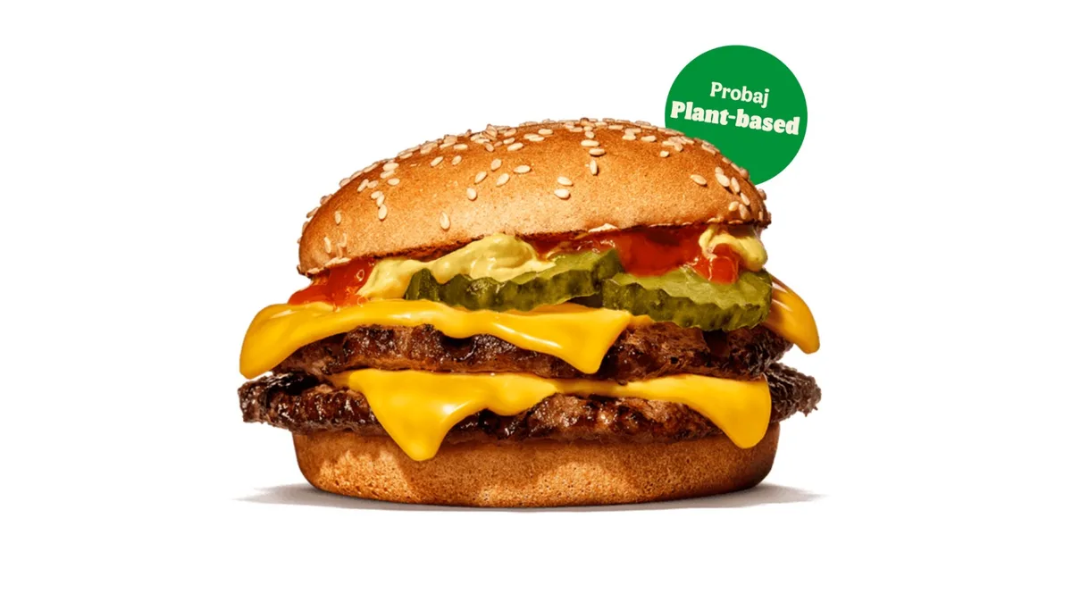 Plant-based Double Cheese