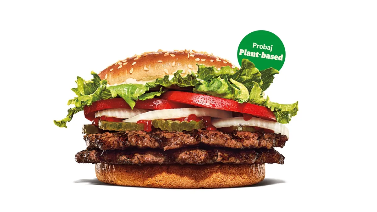 Plant-based Double Whopper