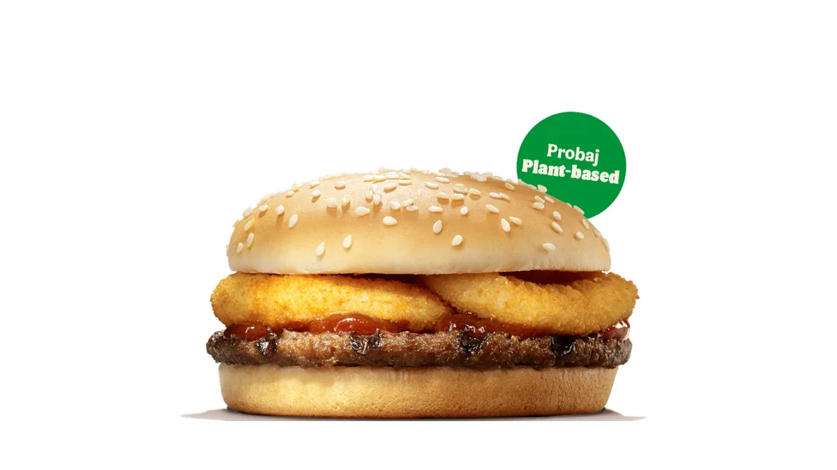 Plant-based Rodeo burger