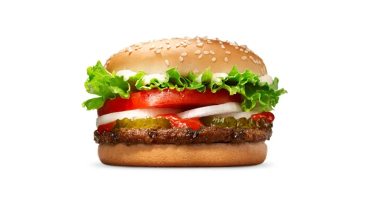Whopper Jr. sandwich