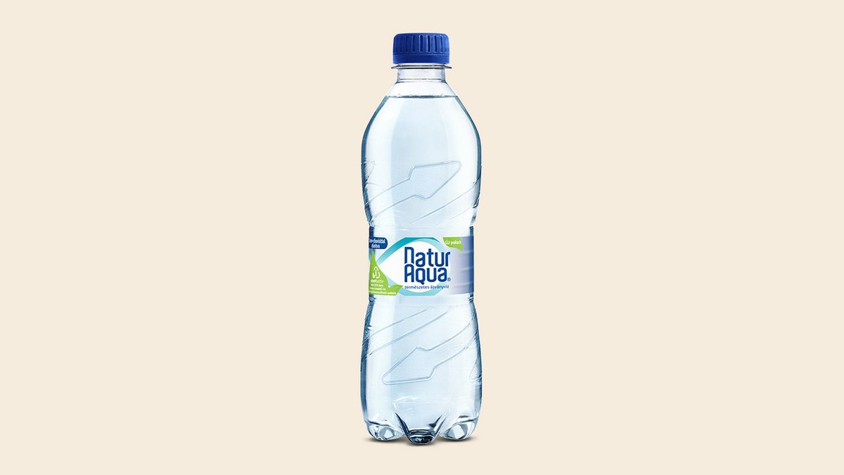 NaturAqua szénsavas ásványvíz (0,5l)