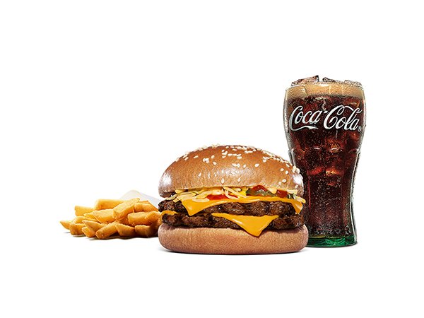 チーズダブルチーズ バーガーセット / Cheese Double  Cheeseburger Set