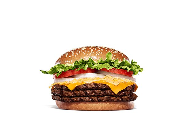 トリプルクアトロ チーズワッパー / Triple Quattro Cheese Whopper
