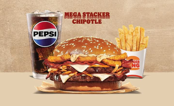 Combo Mega Stacker Chipotle Doble