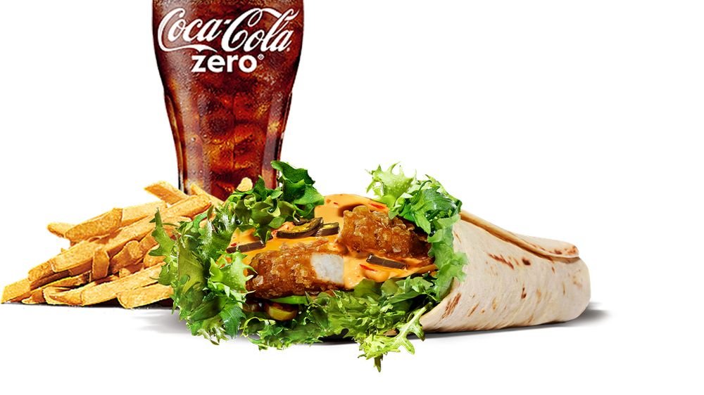 BBQ Wrap Meny