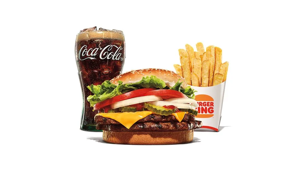 Double Whopper Cheese Meny
