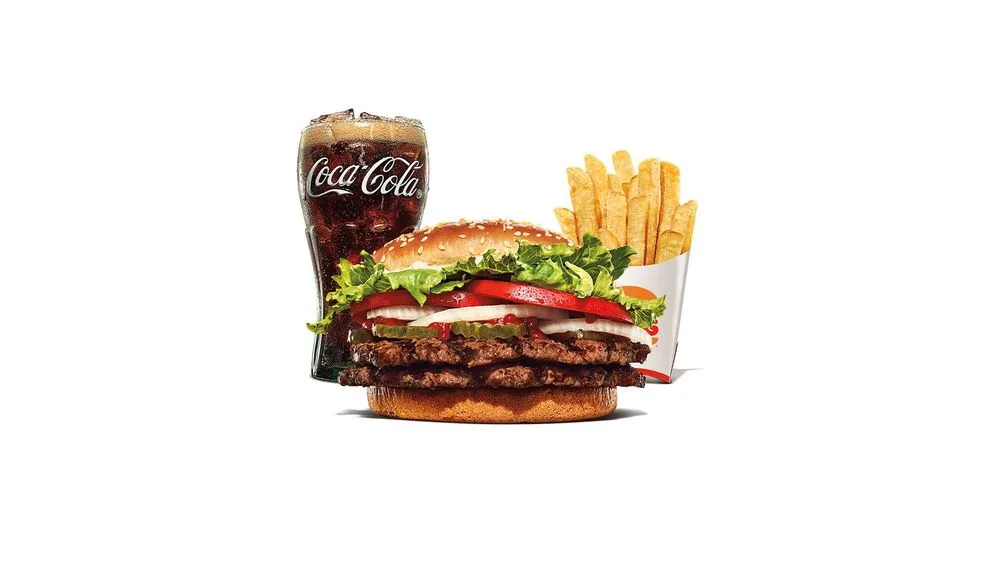 Double Whopper Meny