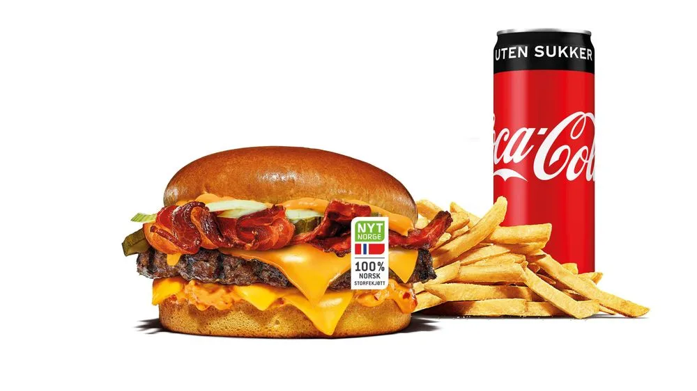 Gourmet Grill Bacon Cheese Meal