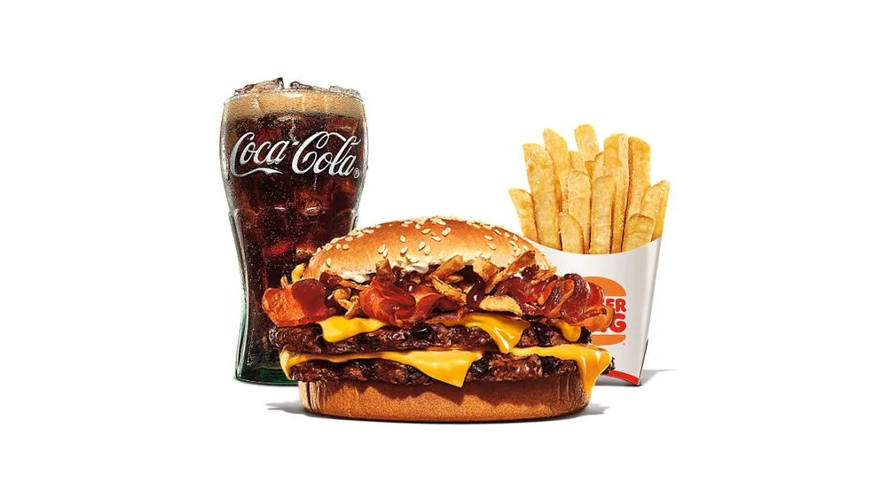 Steakhouse Bacon King Meny