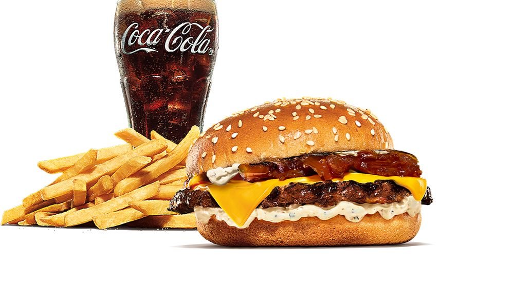 Truffle Cheeseburger Meal