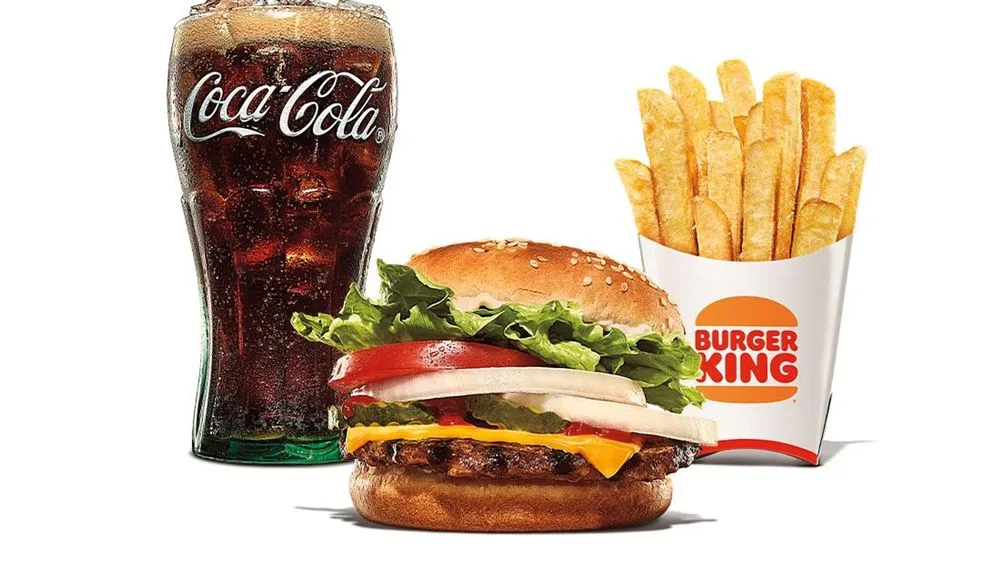 Whopper Jr. Cheese Meny