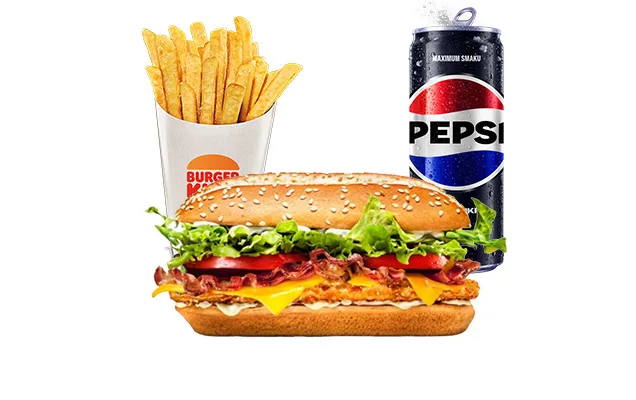 BaconandCheese Chicken Royal Zestaw