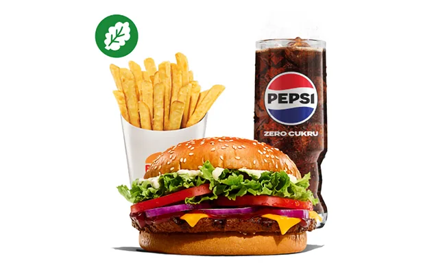 BBQ Plant-Based Whopper Burger Zestaw
