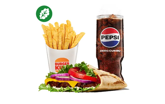 BBQ Plant-Based Whopper Tortilla Zestaw
