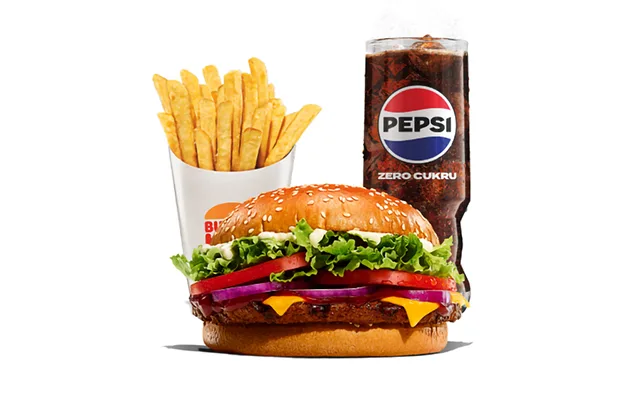 BBQ Whopper Burger Zestaw