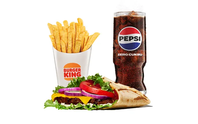 BBQ Whopper Tortilla Zestaw