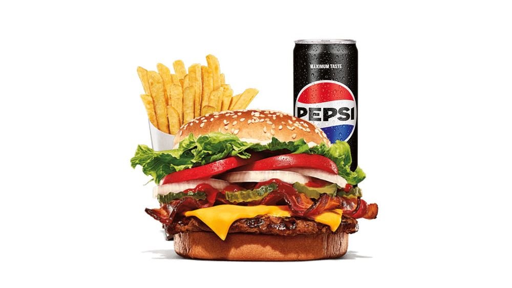 Bacon and Cheese Whopper Meal