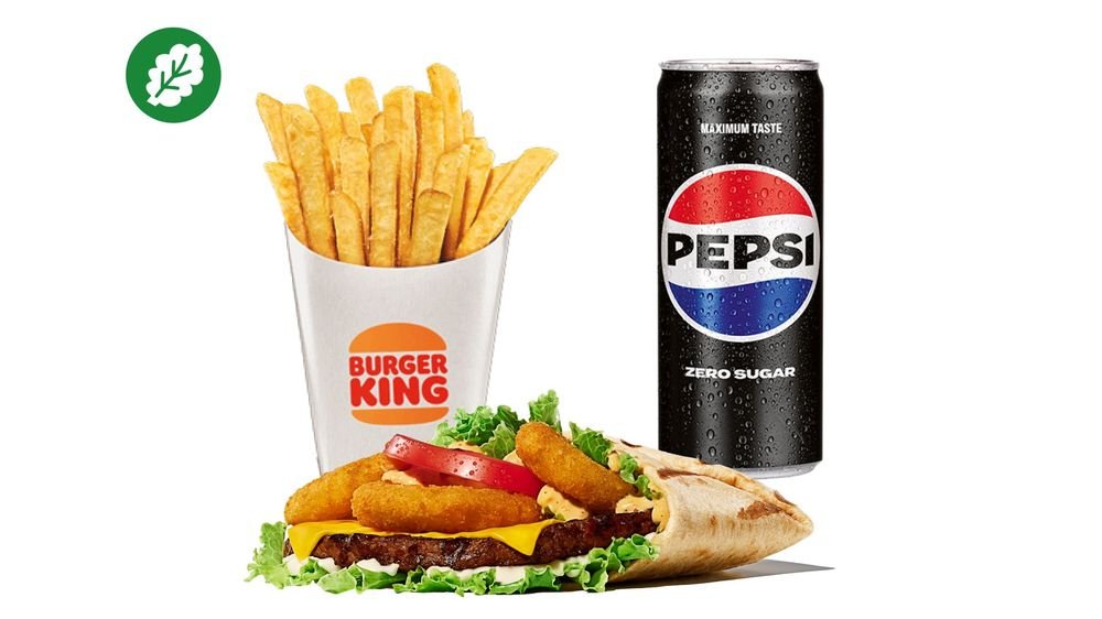 Spicy Cayenne Whopper Tortilla Beef Meal