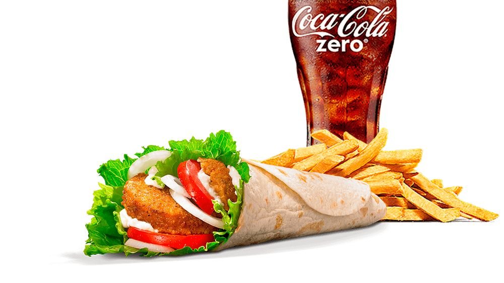 Halloumi Wrap Meal