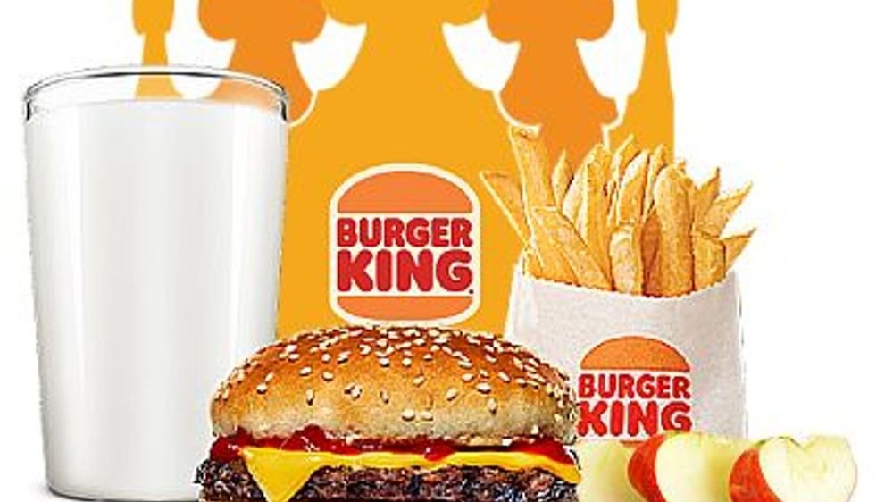 King Jr. Cheeseburger Meal