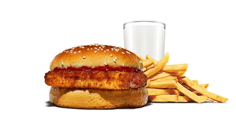 King Jr. Fish Burger Meal