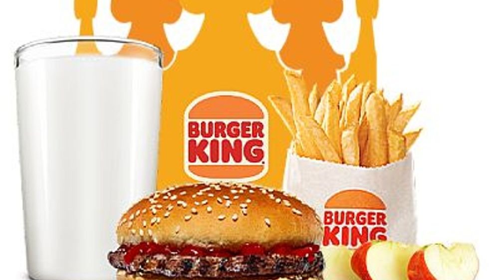 King Jr. Hamburger Meal