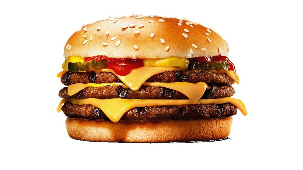 Triple Cheeseburger