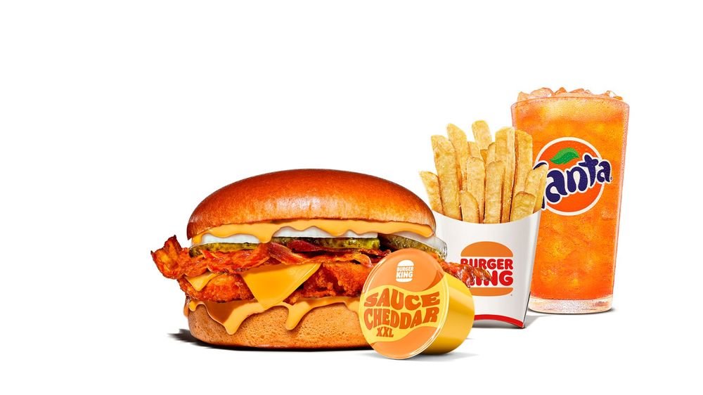 Ultimate Cheddar Chicken + Dip Meal