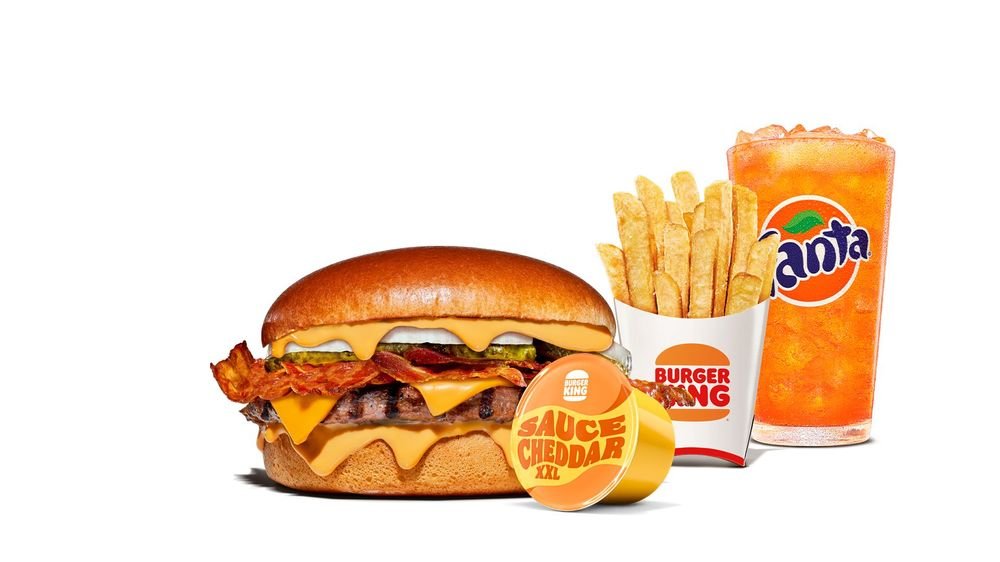 Ultimate Cheddar Single + Dip Meal