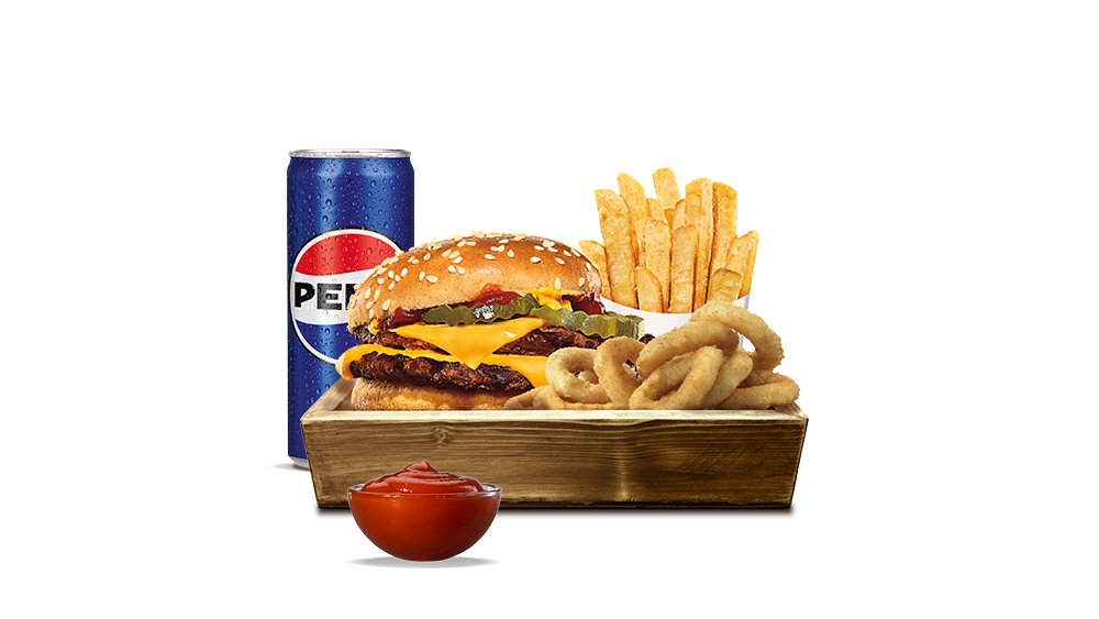 Double Cheeseburger Box
