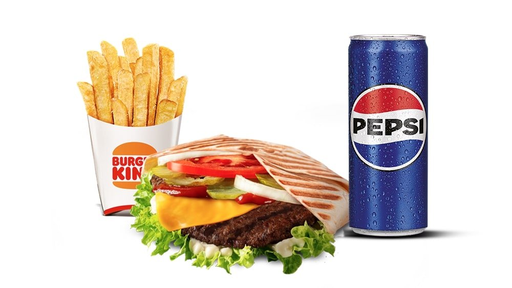 Hovädzí Pocket Wrap Menu
