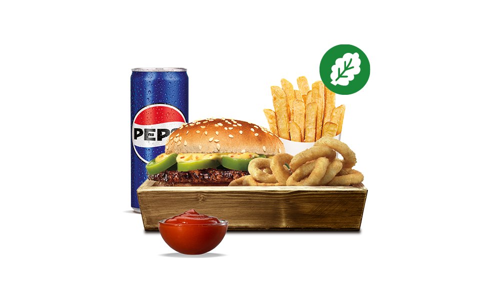 Plant - Based Chilli Cheeseburger Box