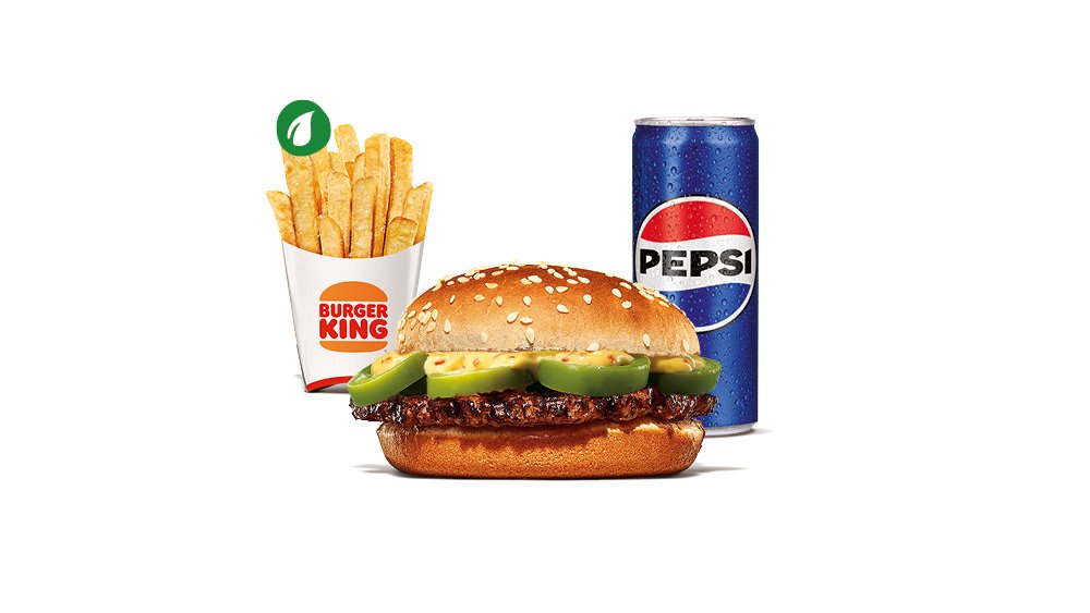 Plant - Based Chilli Cheeseburger Menu