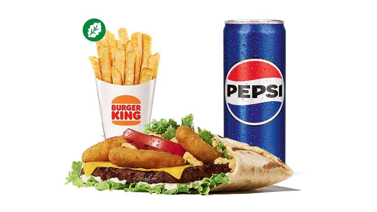 Plant-Based Spicy Cayenne Whopper Pocket Menu