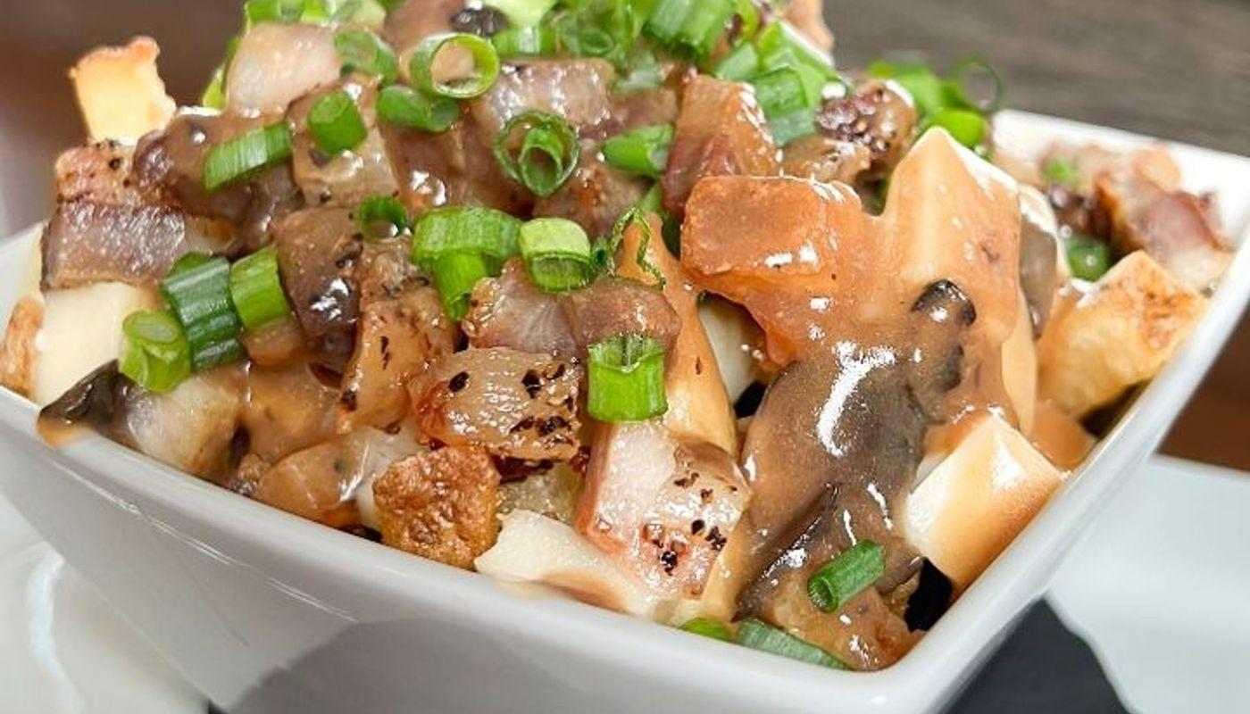 Crispy Pork Belly Fry Bowl