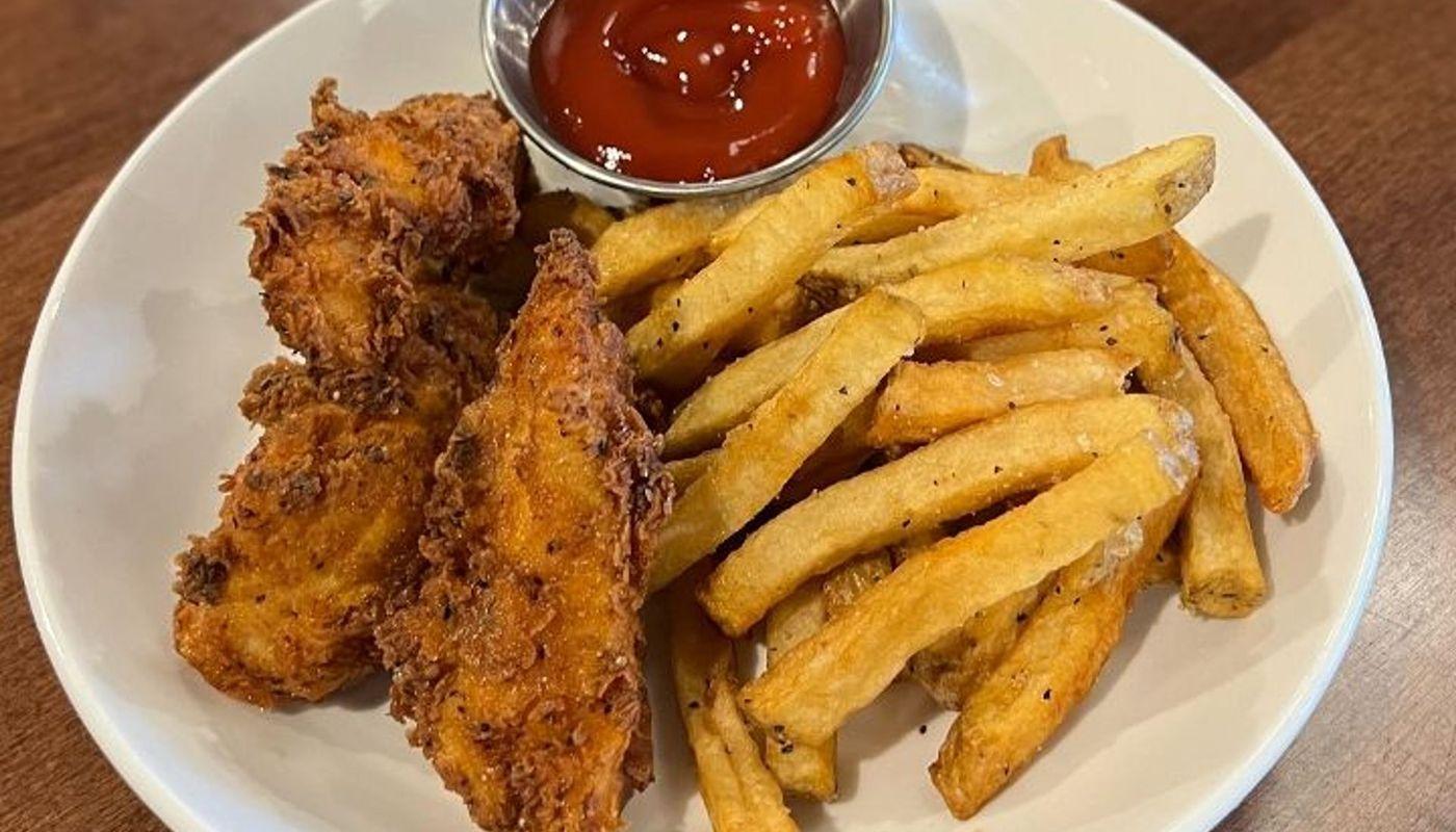 Kid's Chicken Strips and Fries