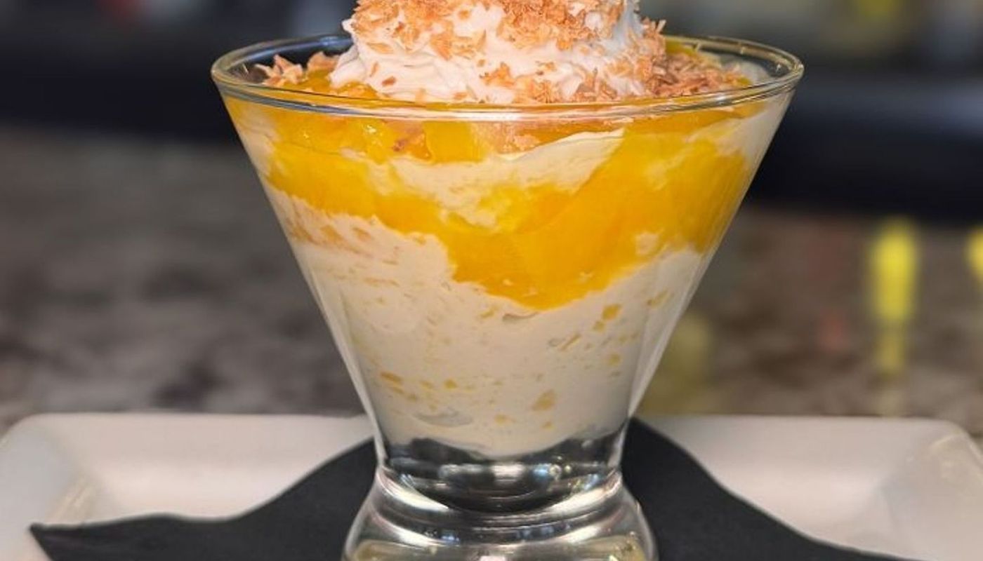 Mango Coconut Mousse