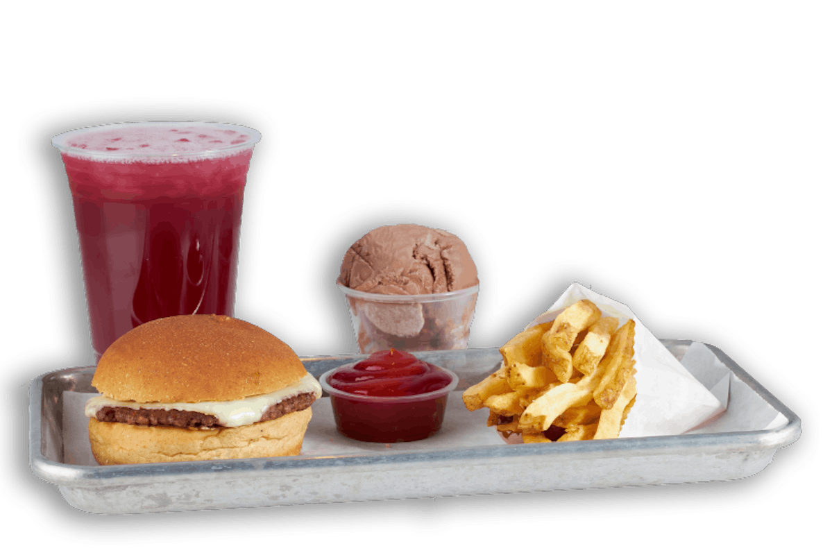 Kid's Plant-Based Cheeseburger Meal
