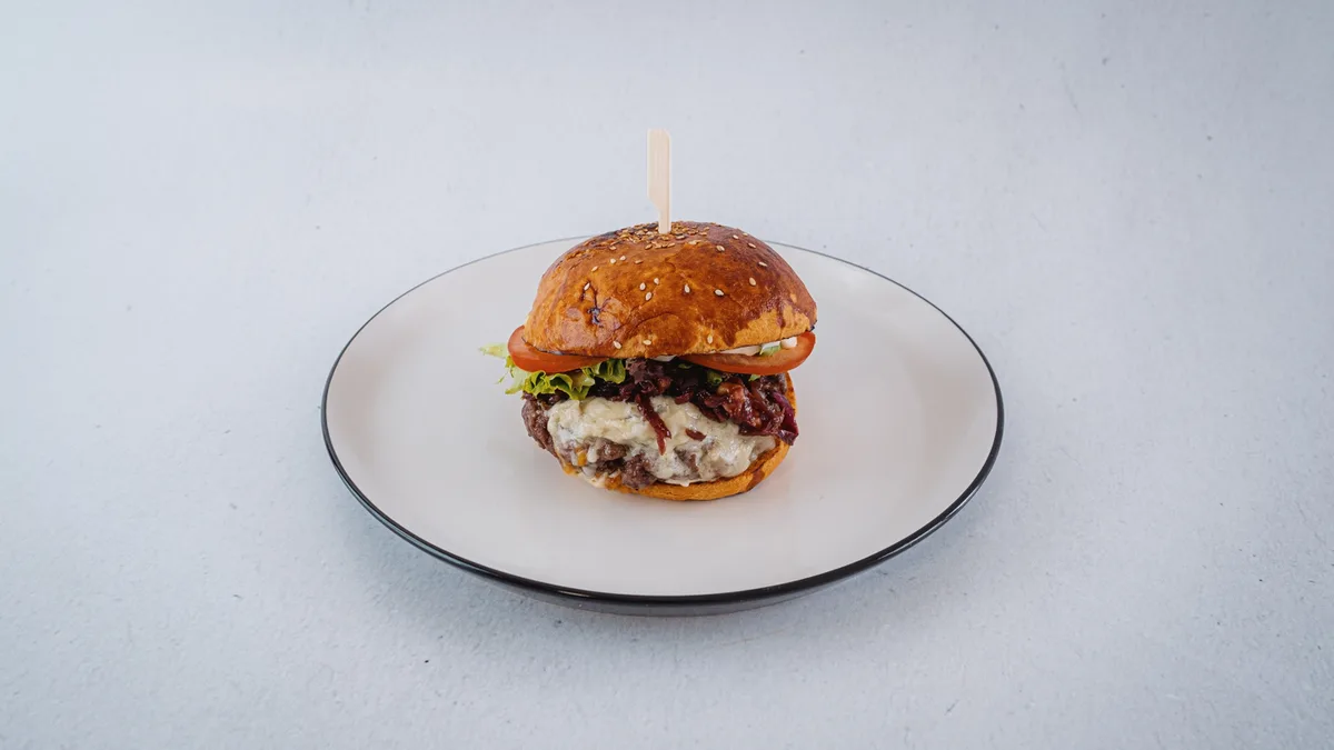 Blue cheese burger 450g