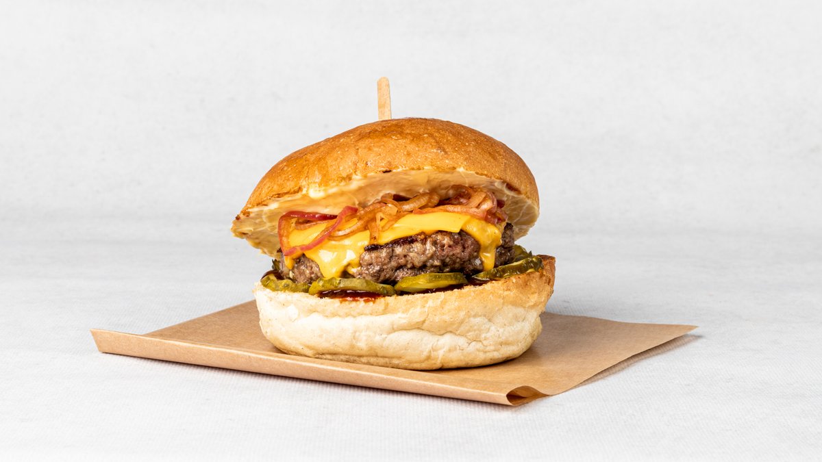 Cheese burger menu