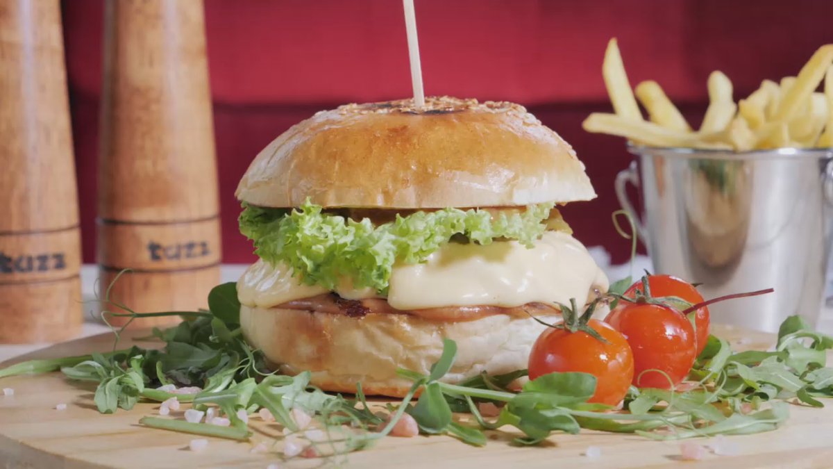 Green cheesy galaxy (burger vegetal)