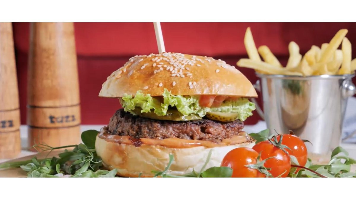 Meniu green galaxy (burger vegetal)