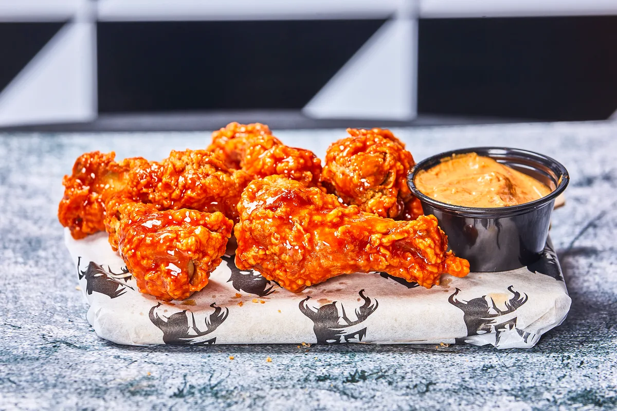Spicy Wings 6 stk