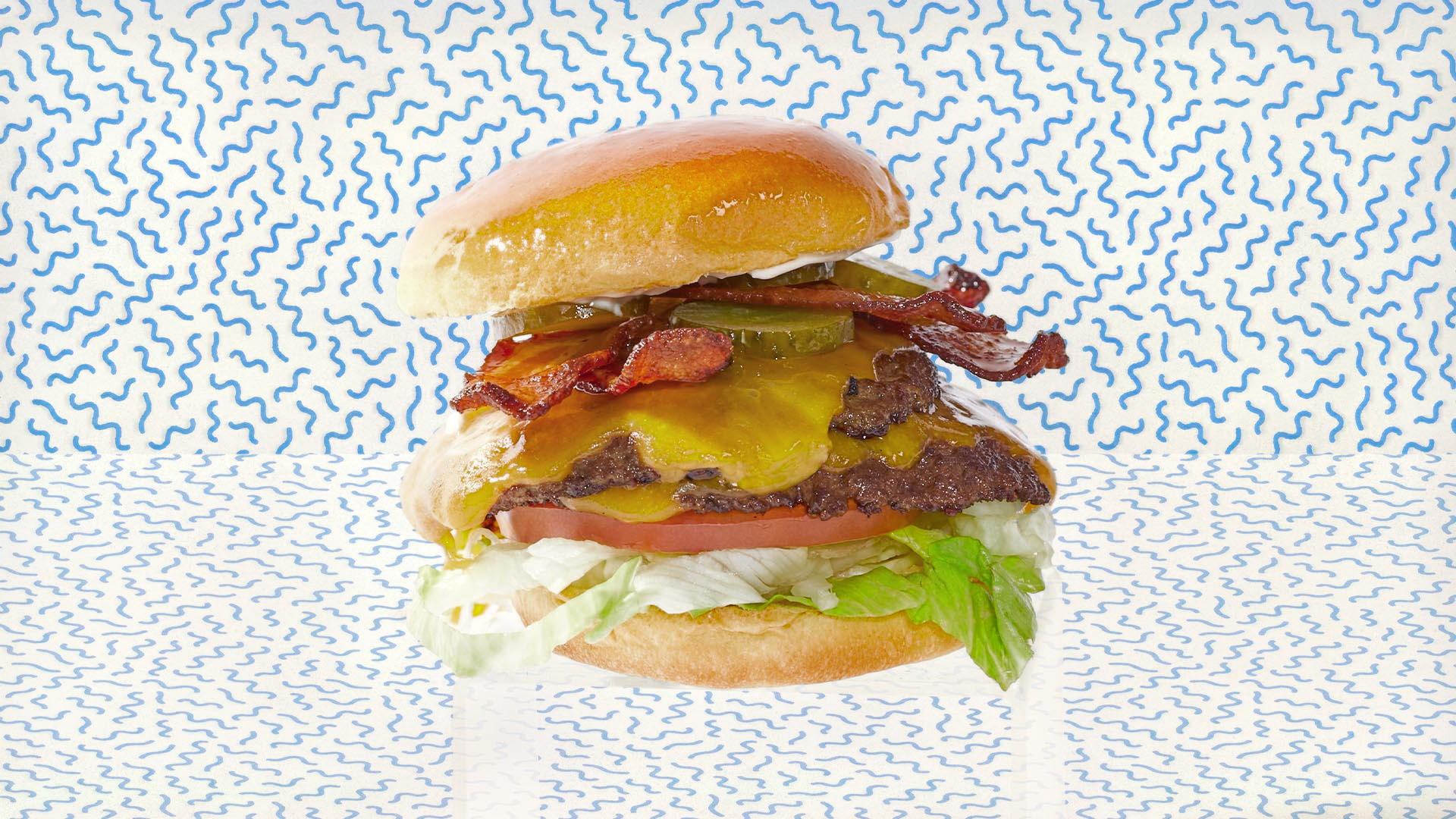 Double Bacon Smash Cheeseburger