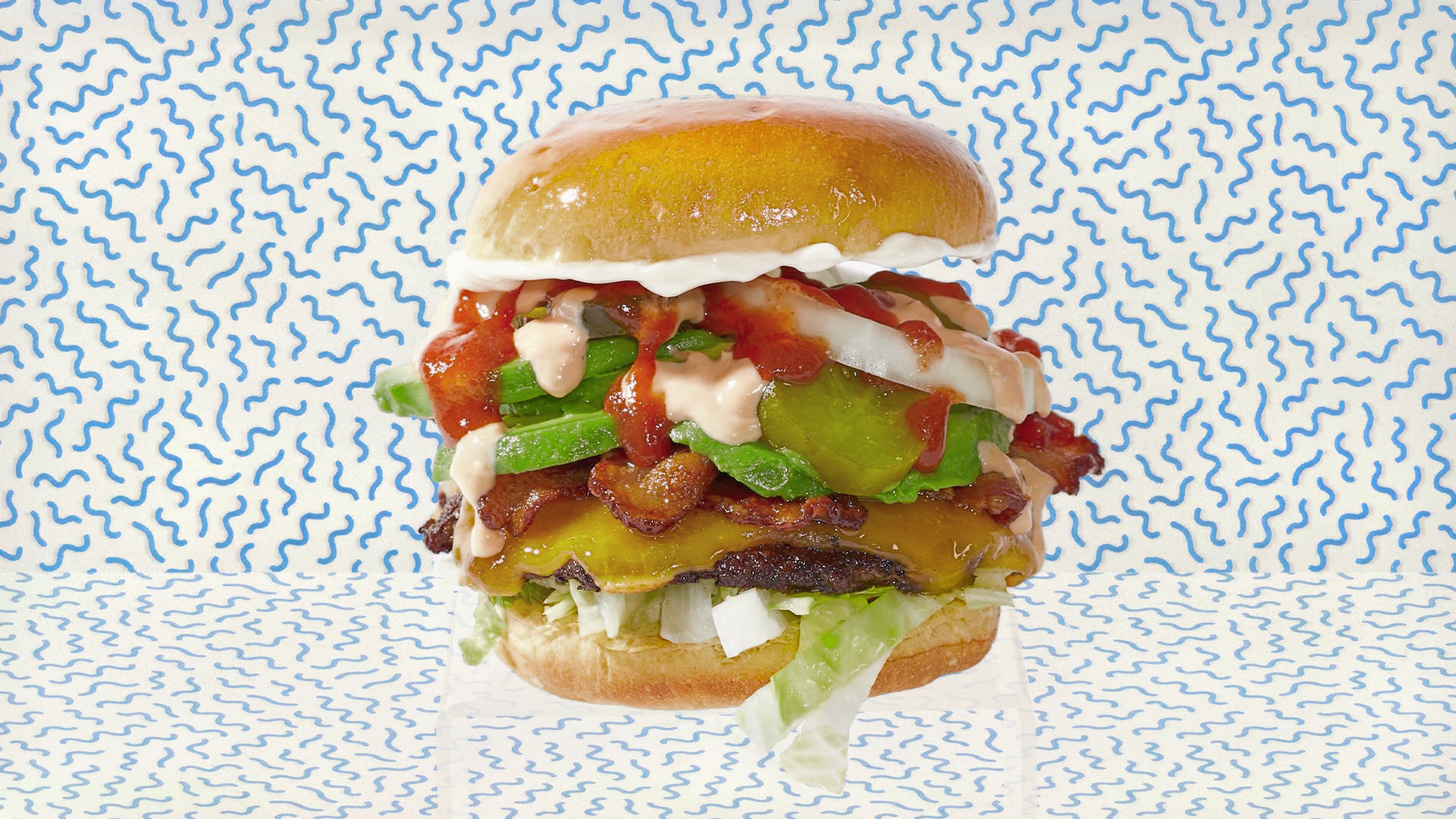 Smash Bacon Avocado Burger